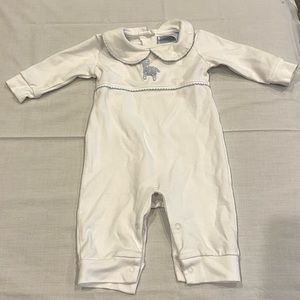 Little English playsuit with giraffe 3 months